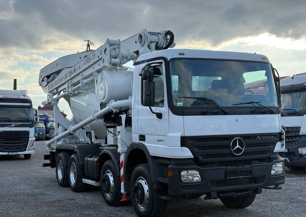 Mercedes-Benz ACTROS 3241 8X4 CIFA24 7m3 - Betonvežis su siurbliu: foto 3 Mercedes-Benz ACTROS 3241 8X4 CIFA24 7m3 - Betonvežis su siurbliu: foto 3
