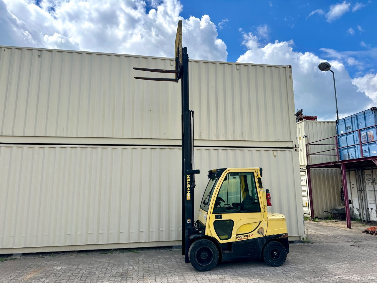 Hyster H3.0FT / Diesel / Triplex / Ex Armee - Dyzelinis krautuvas: foto 4 Hyster H3.0FT / Diesel / Triplex / Ex Armee - Dyzelinis krautuvas: foto 4