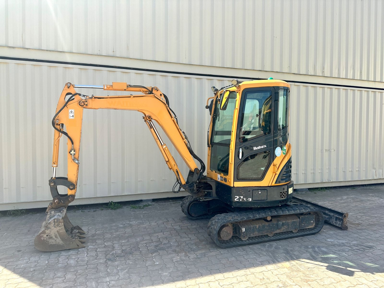 Hyundai Robex27Z-9 / 2016 BJ / 2.700 H - Mini ekskavatorius: foto 2 Hyundai Robex27Z-9 / 2016 BJ / 2.700 H - Mini ekskavatorius: foto 2