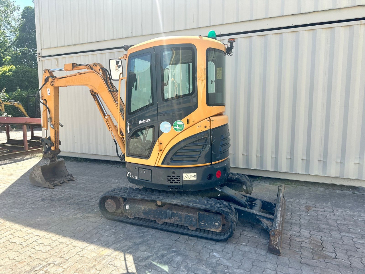 Hyundai Robex27Z-9 / 2016 BJ / 2.700 H - Mini ekskavatorius: foto 3 Hyundai Robex27Z-9 / 2016 BJ / 2.700 H - Mini ekskavatorius: foto 3