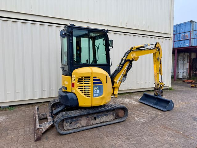 Komatsu PC26MR-3 / 2020 BJ / 2.082 H / 2 x Löffel - Mini ekskavatorius: foto 4 Komatsu PC26MR-3 / 2020 BJ / 2.082 H / 2 x Löffel - Mini ekskavatorius: foto 4