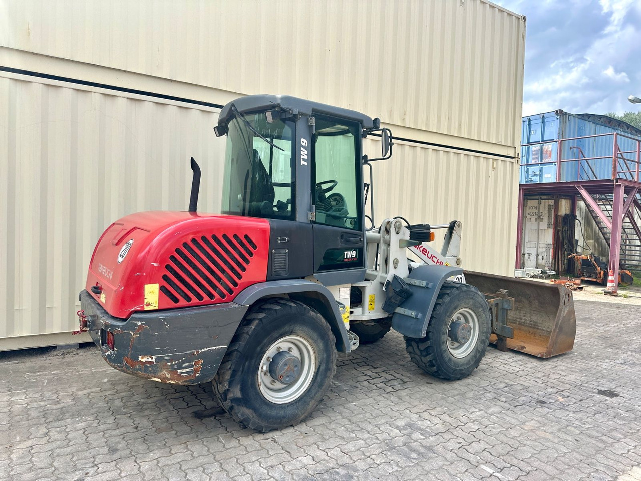 Terex TL80/2014 BJ/Schaufel + Gabel/ Deutsche Maschine - Ratinis krautuvas: foto 5 Terex TL80/2014 BJ/Schaufel + Gabel/ Deutsche Maschine - Ratinis krautuvas: foto 5