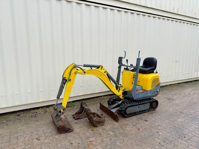 Wacker Neuson 803 / 2016 BJ / 990 KG / 3 x Löffel - Mini ekskavatorius: foto 1 Wacker Neuson 803 / 2016 BJ / 990 KG / 3 x Löffel - Mini ekskavatorius: foto 1
