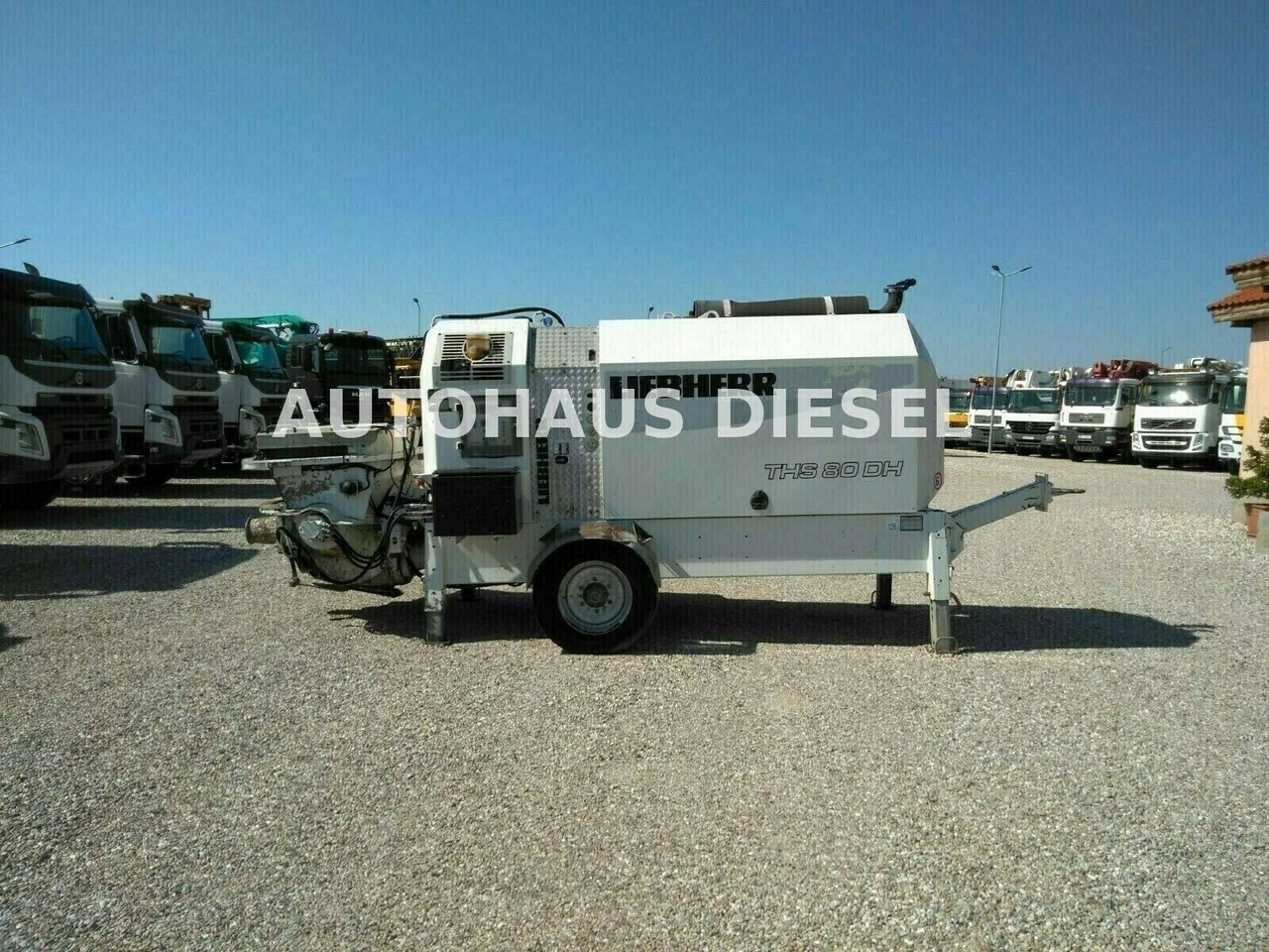 Liebherr THS 80 DH - Stacionarus betono siurblys: foto 1 Liebherr THS 80 DH - Stacionarus betono siurblys: foto 1