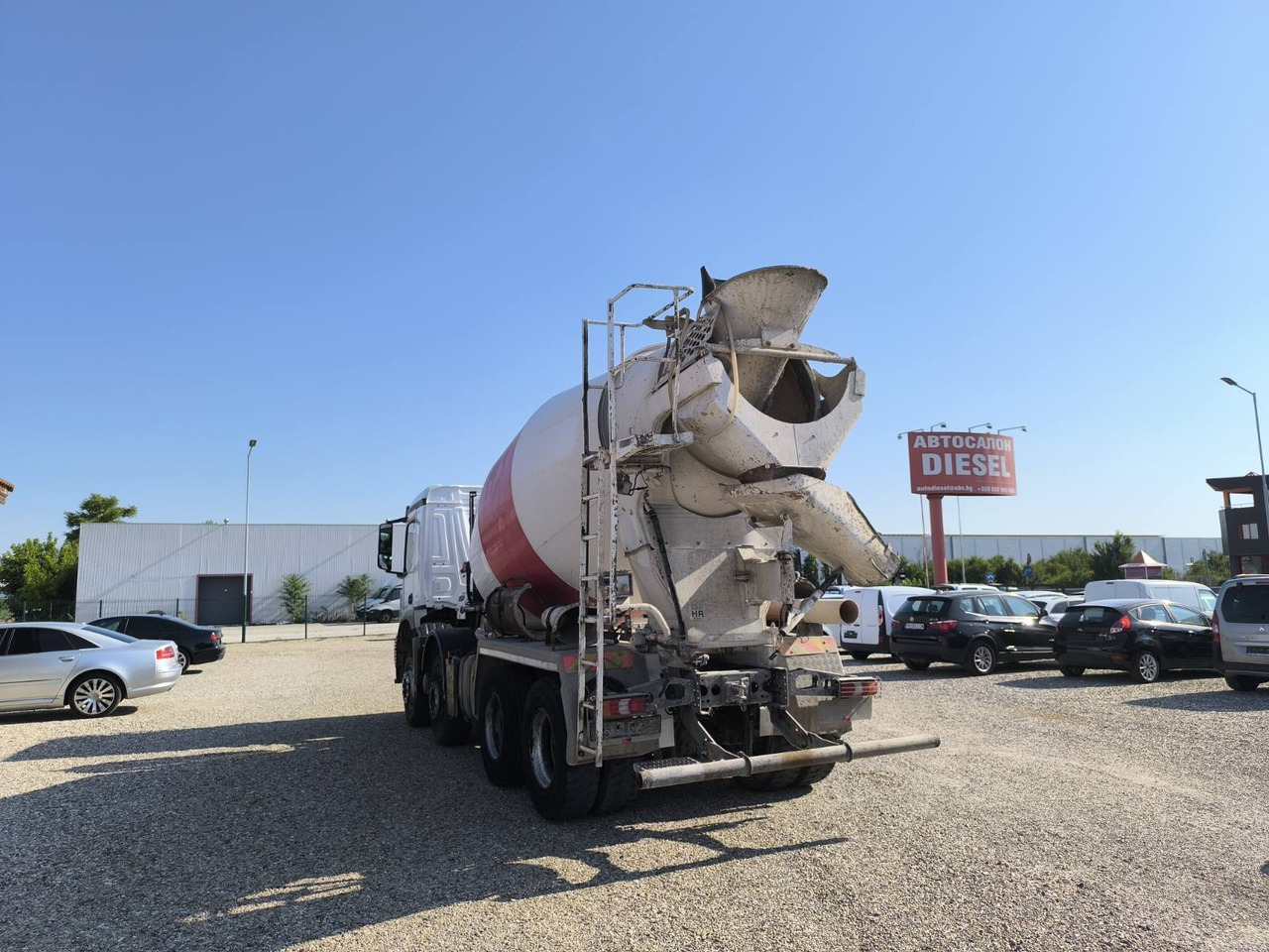 MERCEDES-BENZ AROCS 3240 STETTER 9M3 - Betonvežis: foto 5 MERCEDES-BENZ AROCS 3240 STETTER 9M3 - Betonvežis: foto 5