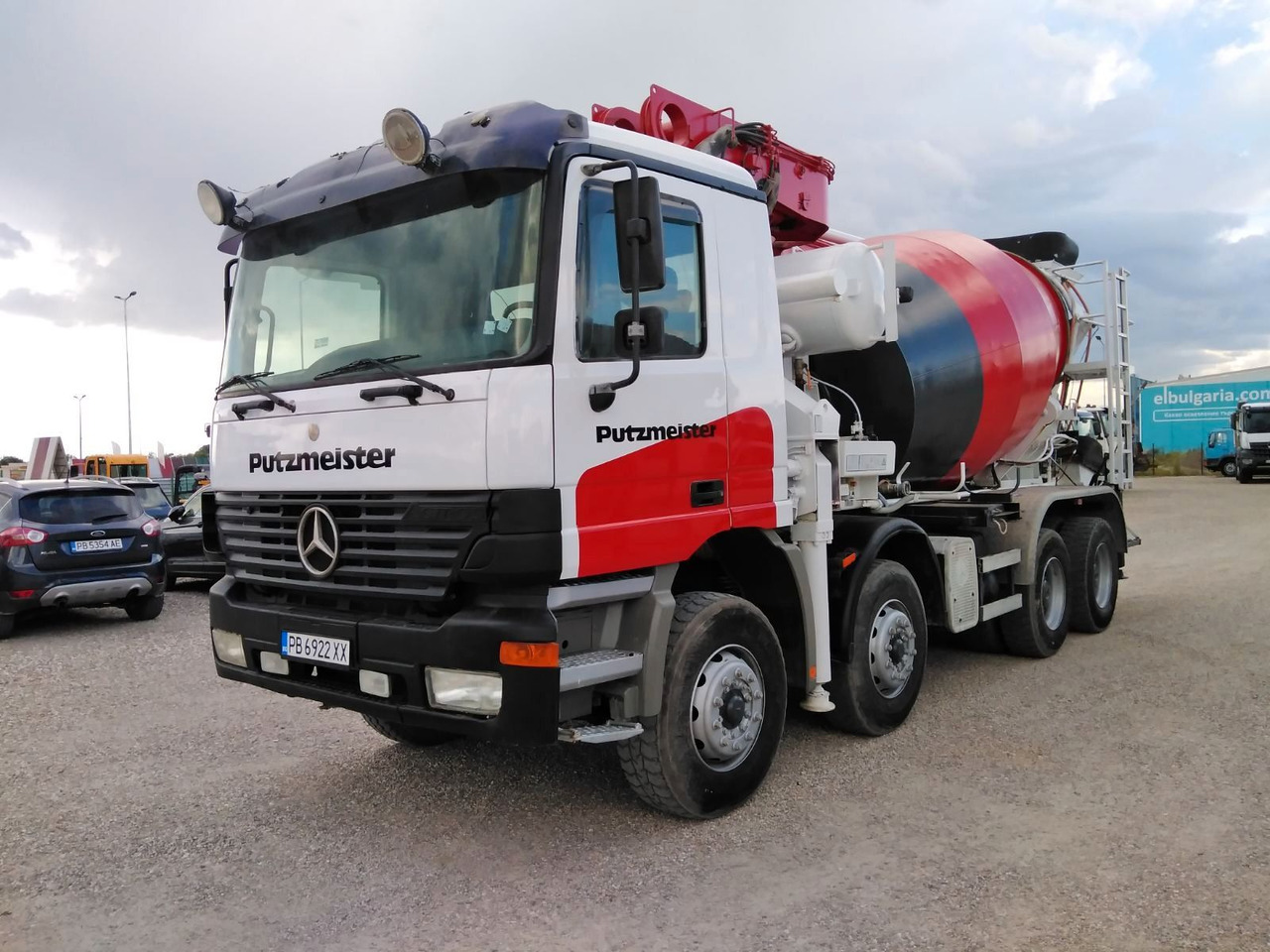 Mercedes-Benz ACTROS 3240 Putzmeister 26.67S - Betono siurblys: foto 3 Mercedes-Benz ACTROS 3240 Putzmeister 26.67S - Betono siurblys: foto 3