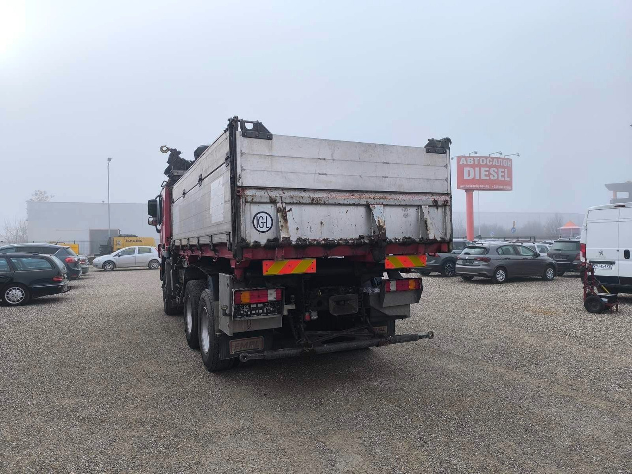 Mercedes-Benz ACTROS 3355 V8 6X6 HIAB 211 EP-5 HIPRO - Savivartis sunkvežimis, Sunkvežimis su kranu: foto 5 Mercedes-Benz ACTROS 3355 V8 6X6 HIAB 211 EP-5 HIPRO - Savivartis sunkvežimis, Sunkvežimis su kranu: foto 5
