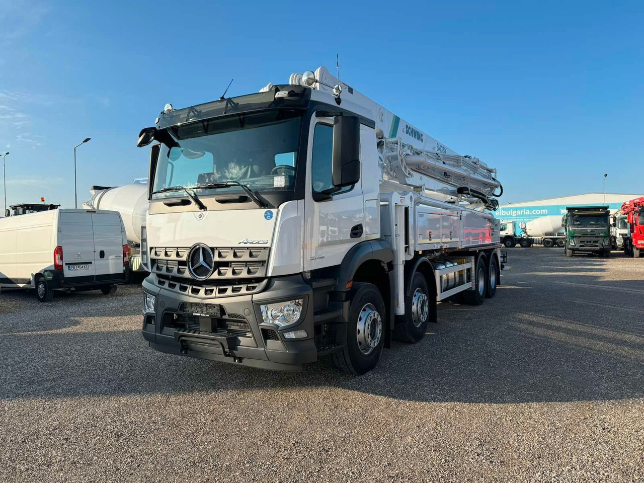 Mercedes-Benz AROCS 3746 SCHWING S43SX III - Betono siurblys: foto 3 Mercedes-Benz AROCS 3746 SCHWING S43SX III - Betono siurblys: foto 3