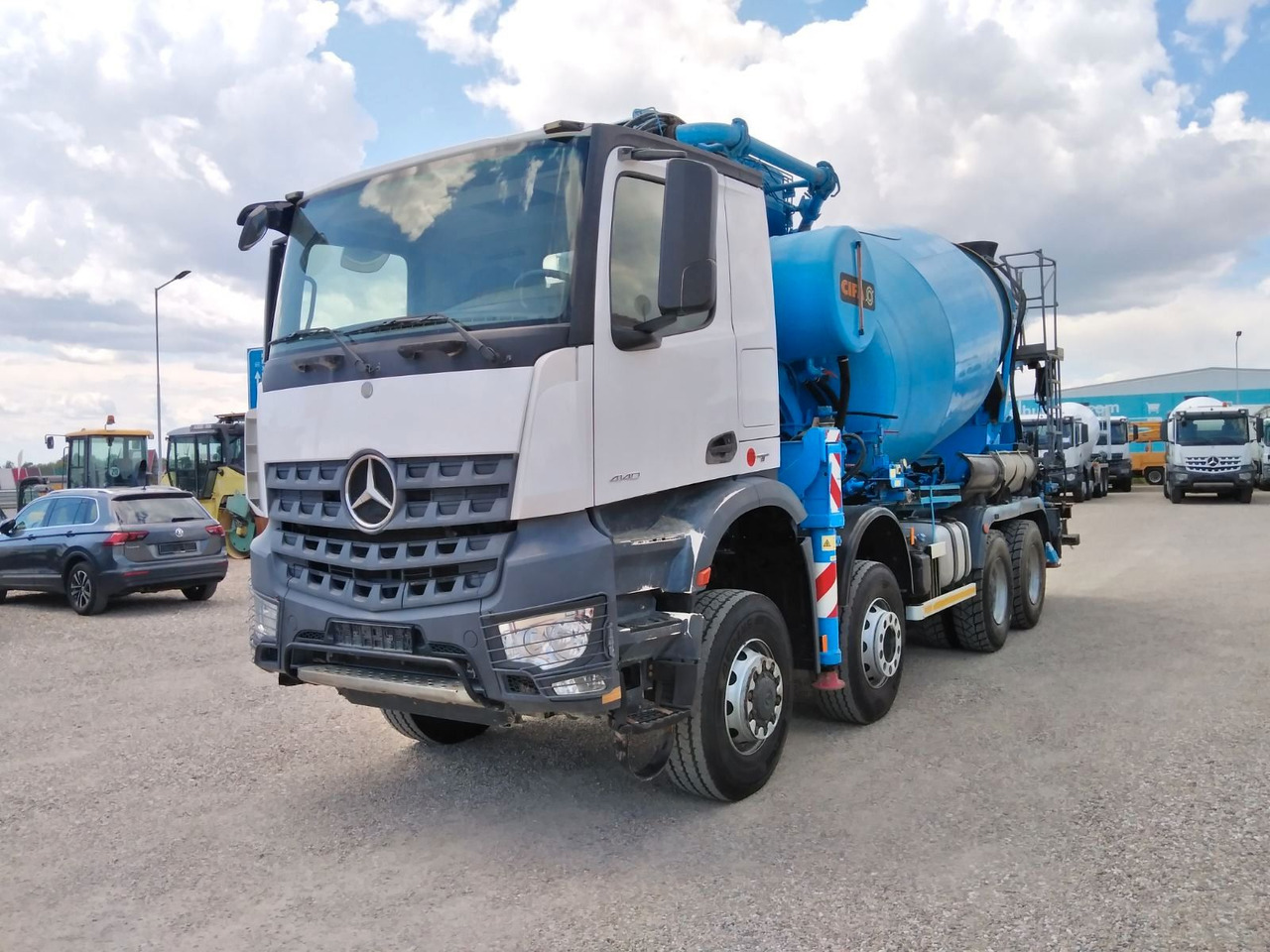 Mercedes-Benz AROCS 4140 CIFA MAGNUM MK28.4L 8X6 - Betono siurblys: foto 3 Mercedes-Benz AROCS 4140 CIFA MAGNUM MK28.4L 8X6 - Betono siurblys: foto 3