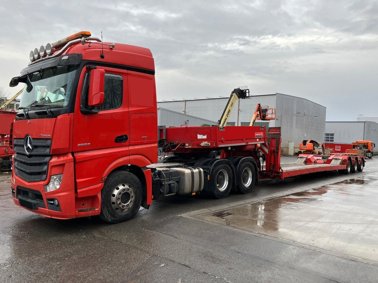 Mercedes-Benz Actros 2663 LS Langendorf SATAH30/54 - Sunkvežimis: foto 3 Mercedes-Benz Actros 2663 LS Langendorf SATAH30/54 - Sunkvežimis: foto 3