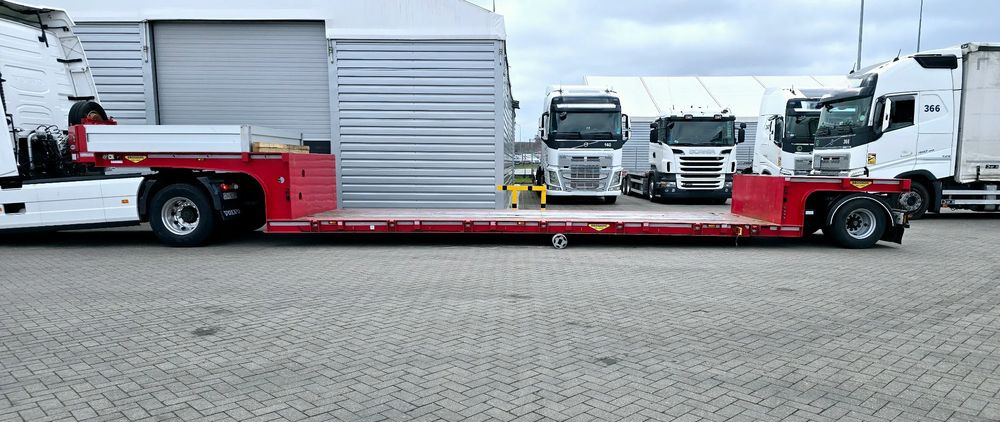 Broshuis 1ADU / 1A rozciągana - skrętna oś - Žemo profilio platforma puspriekabė: foto 4 Broshuis 1ADU / 1A rozciągana - skrętna oś - Žemo profilio platforma puspriekabė: foto 4