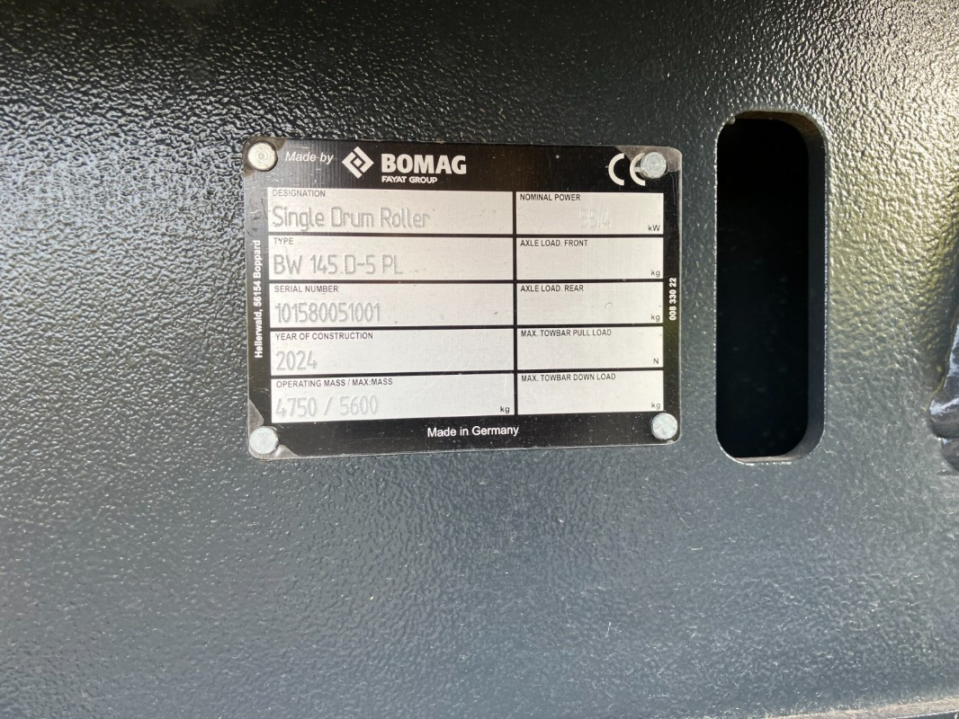 BOMAG DE BW 145 D-5 PL - Volas: foto 2 BOMAG DE BW 145 D-5 PL - Volas: foto 2