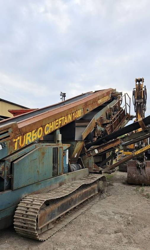 Przesiewacz mobilny Powerscreen Chieftain 1400 rozdrabniacz wibrokrata - Sijotuvas: foto 2 Przesiewacz mobilny Powerscreen Chieftain 1400 rozdrabniacz wibrokrata - Sijotuvas: foto 2