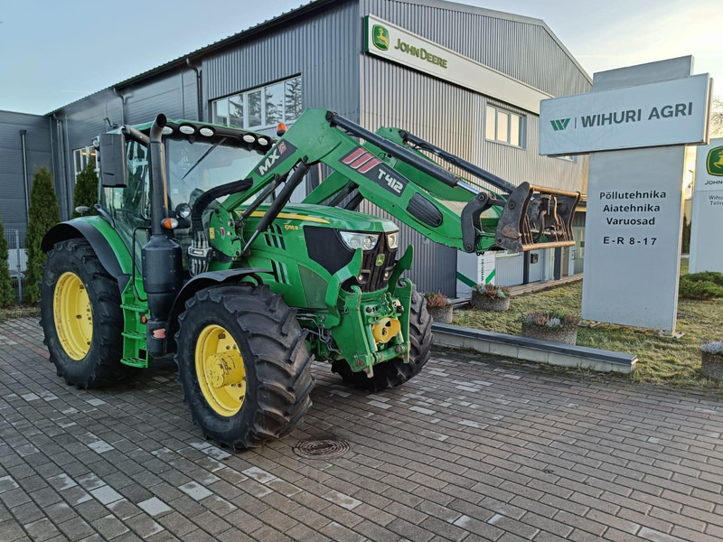 John Deere 6155R - Traktorius: foto 1 John Deere 6155R - Traktorius: foto 1