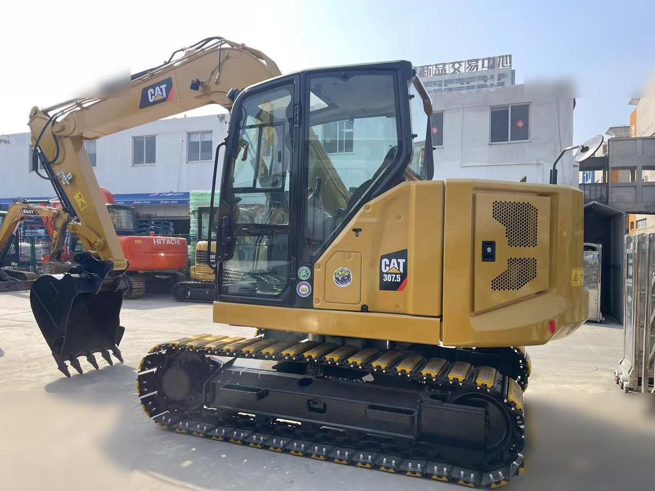 CATERPILLAR 307.5 - Vikšrinis ekskavatorius: foto 1 CATERPILLAR 307.5 - Vikšrinis ekskavatorius: foto 1