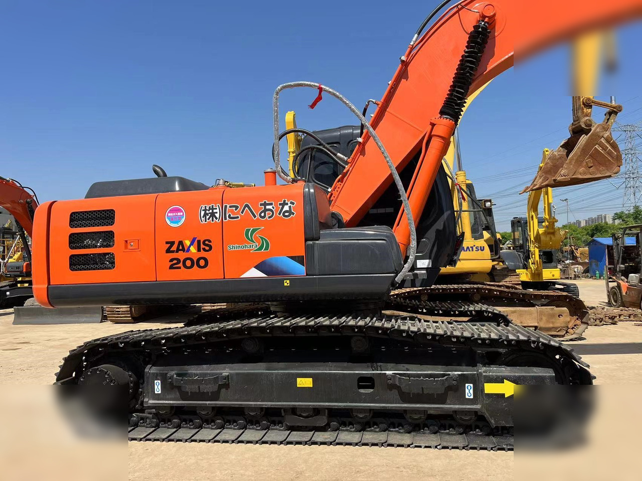 HITACHI ZX200-3G - Vikšrinis ekskavatorius: foto 4 HITACHI ZX200-3G - Vikšrinis ekskavatorius: foto 4