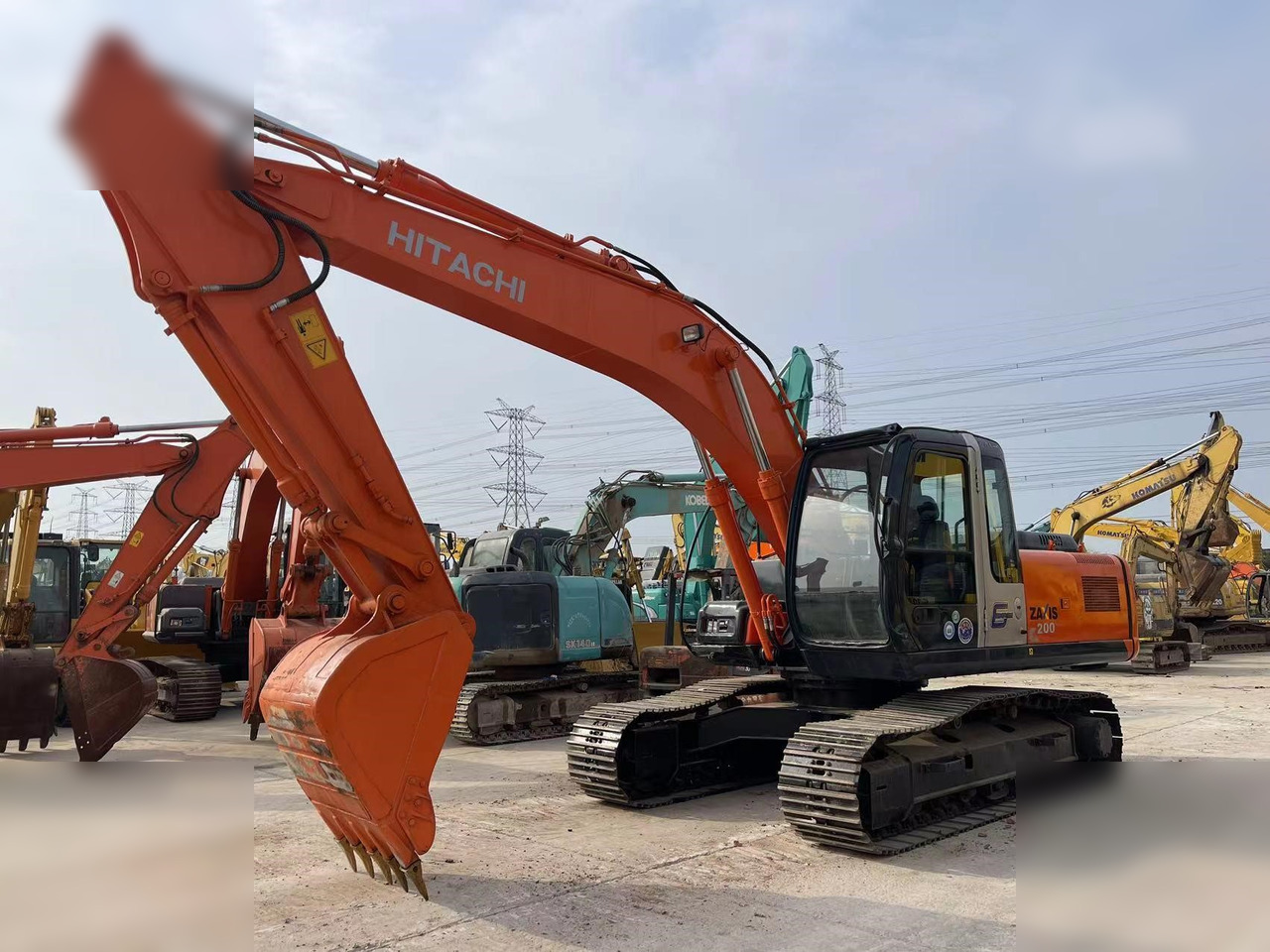 HITACHI ZX200 - Vikšrinis ekskavatorius: foto 5 HITACHI ZX200 - Vikšrinis ekskavatorius: foto 5