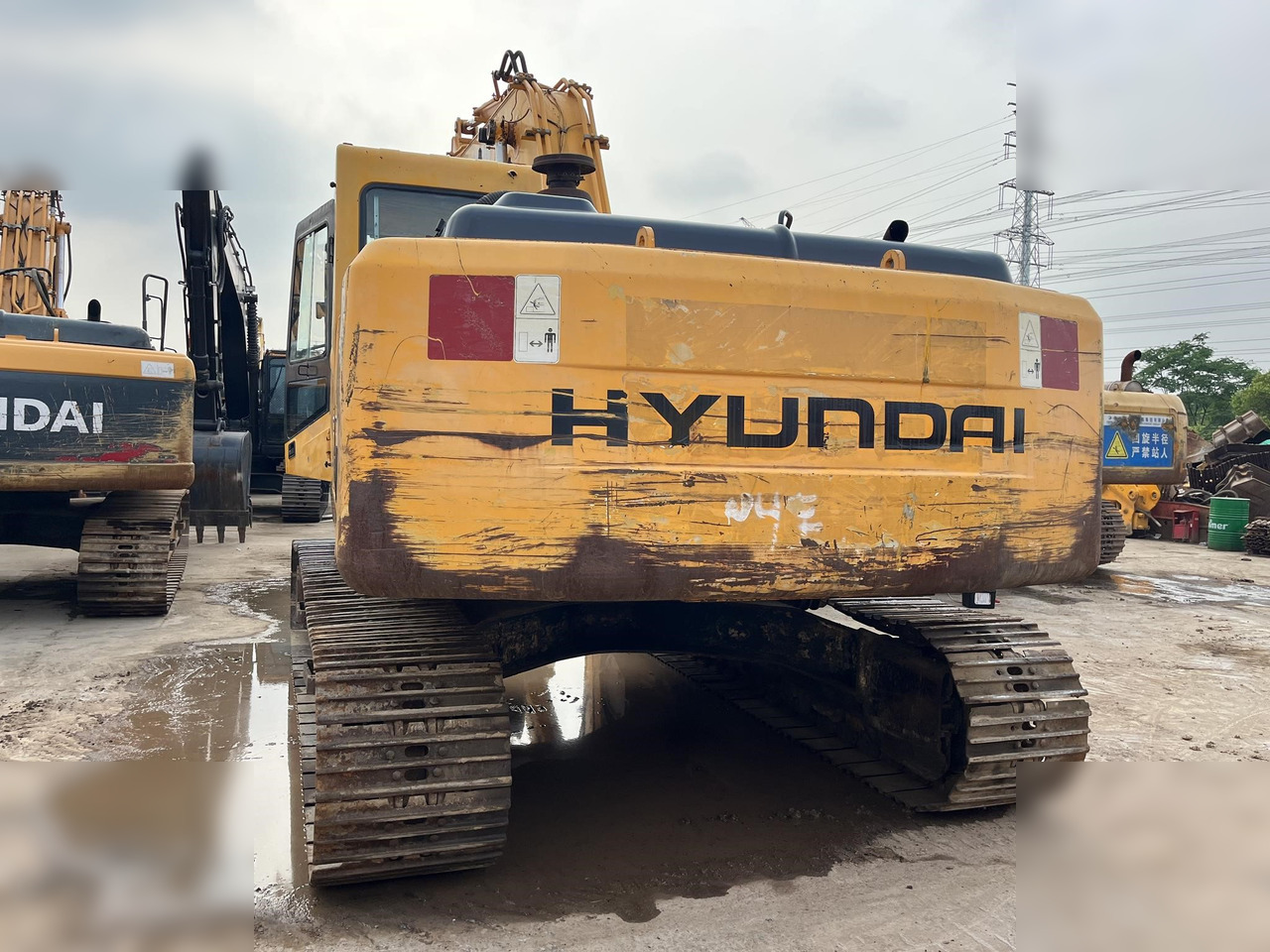 HYUNDAI ROBEX 210 LC-7 - Vikšrinis ekskavatorius: foto 5 HYUNDAI ROBEX 210 LC-7 - Vikšrinis ekskavatorius: foto 5