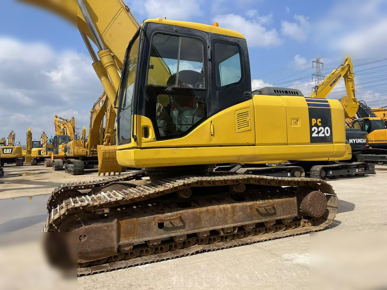 KOMATSU PC220-7 - Vikšrinis ekskavatorius: foto 5 KOMATSU PC220-7 - Vikšrinis ekskavatorius: foto 5