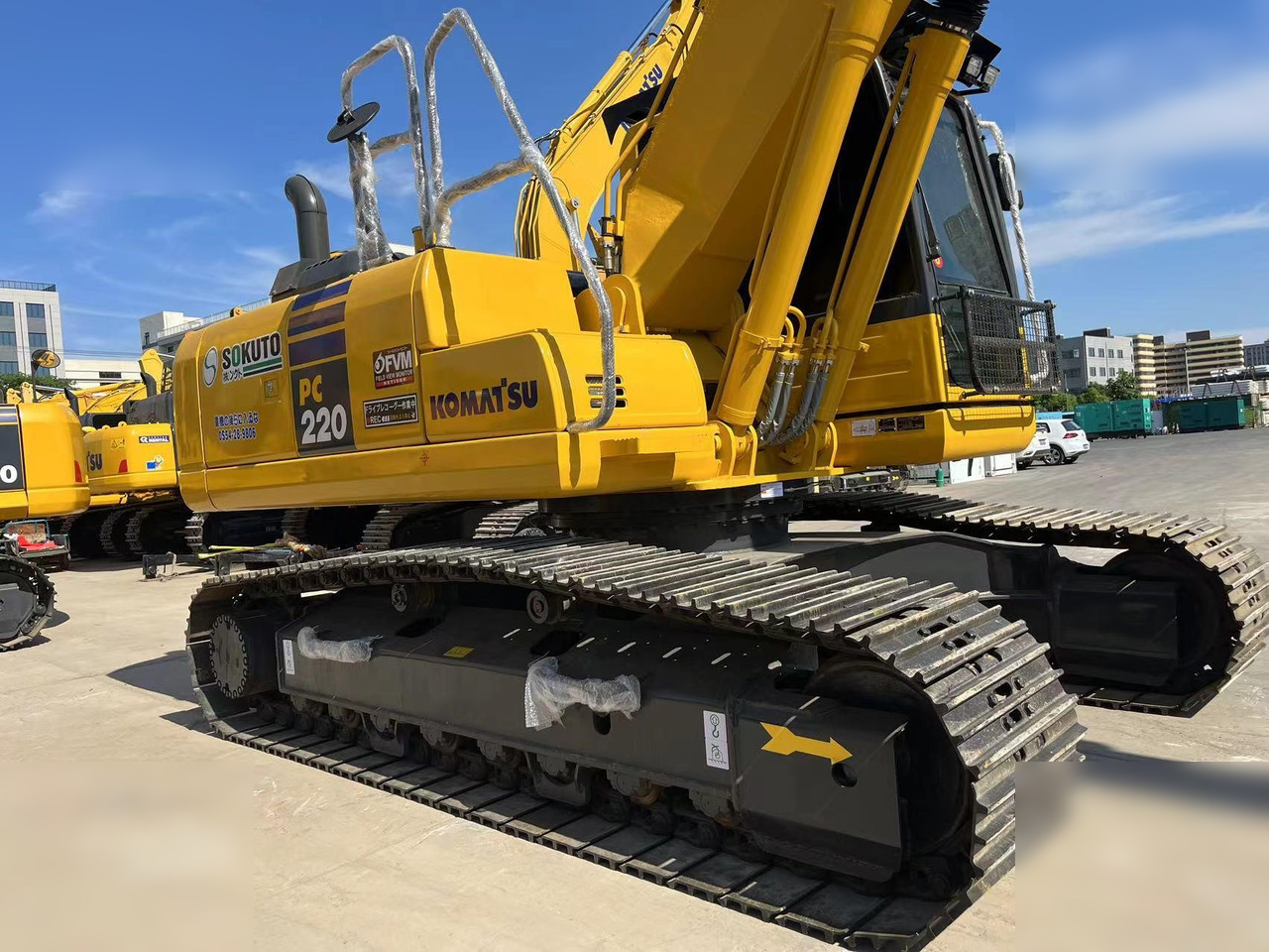 KOMATSU PC220-8 - Vikšrinis ekskavatorius: foto 4 KOMATSU PC220-8 - Vikšrinis ekskavatorius: foto 4