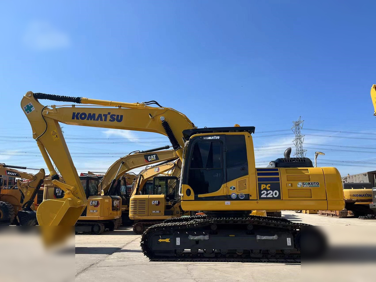 KOMATSU PC220-8 - Vikšrinis ekskavatorius: foto 1 KOMATSU PC220-8 - Vikšrinis ekskavatorius: foto 1