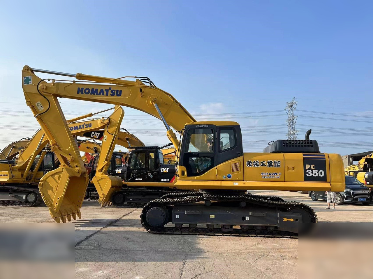 KOMATSU PC350-7 - Vikšrinis ekskavatorius: foto 1 KOMATSU PC350-7 - Vikšrinis ekskavatorius: foto 1