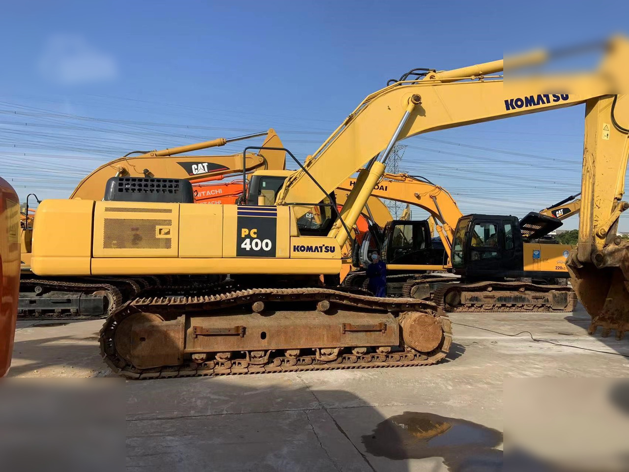 KOMATSU PC400-7 - Vikšrinis ekskavatorius: foto 4 KOMATSU PC400-7 - Vikšrinis ekskavatorius: foto 4