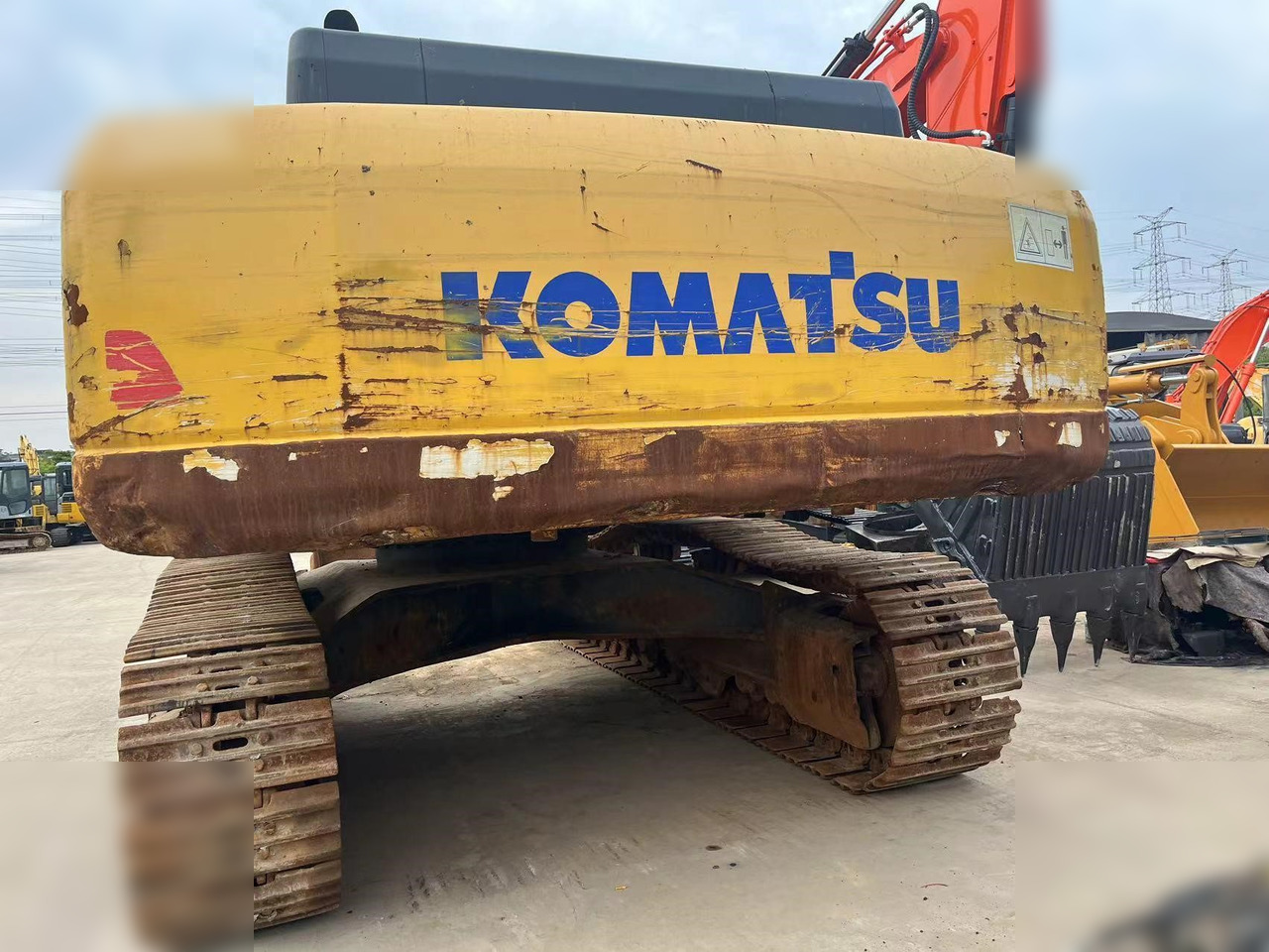 KOMATSU PC400-8 - Vikšrinis ekskavatorius: foto 3 KOMATSU PC400-8 - Vikšrinis ekskavatorius: foto 3
