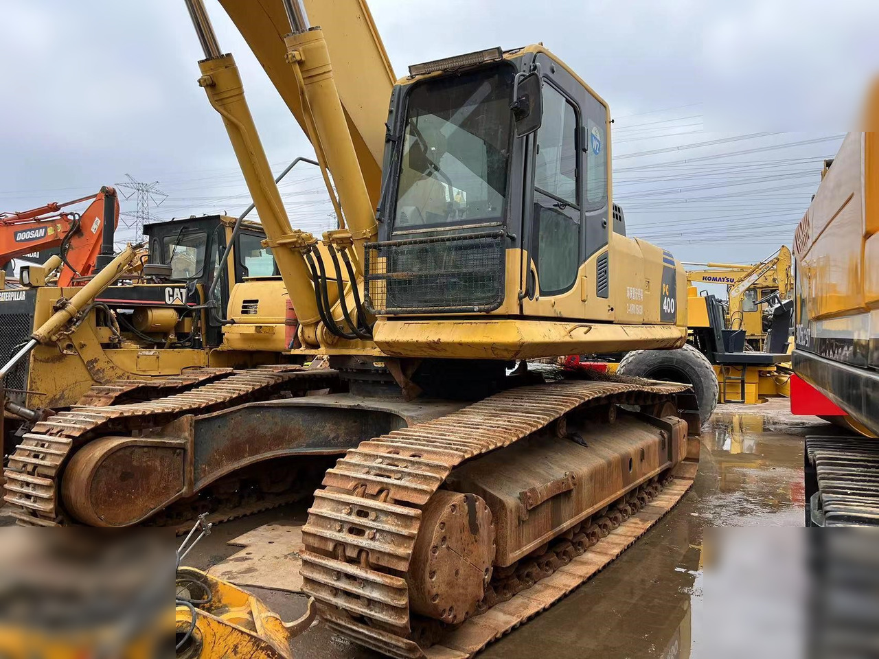 KOMATSU PC400-8 - Vikšrinis ekskavatorius: foto 5 KOMATSU PC400-8 - Vikšrinis ekskavatorius: foto 5