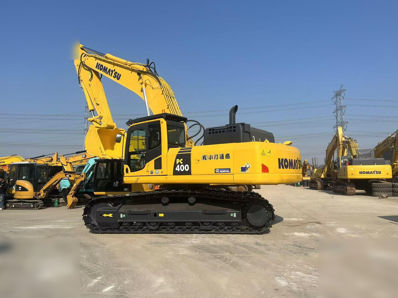 KOMATSU PC400-8R - Vikšrinis ekskavatorius: foto 2 KOMATSU PC400-8R - Vikšrinis ekskavatorius: foto 2