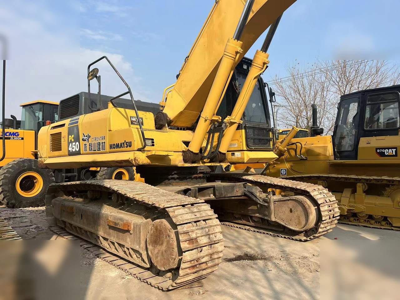 KOMATSU PC450-8 - Vikšrinis ekskavatorius: foto 1 KOMATSU PC450-8 - Vikšrinis ekskavatorius: foto 1
