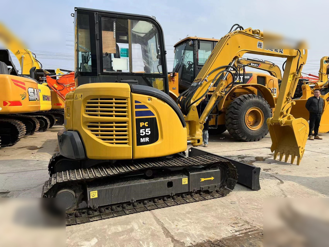 KOMATSU PC55MR-2 - Mini ekskavatorius: foto 1 KOMATSU PC55MR-2 - Mini ekskavatorius: foto 1