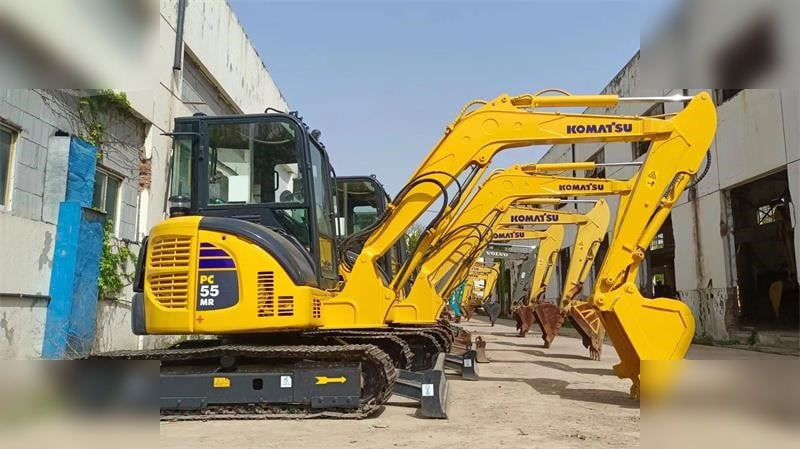 KOMATSU PC55MR-2 - Mini ekskavatorius: foto 1 KOMATSU PC55MR-2 - Mini ekskavatorius: foto 1