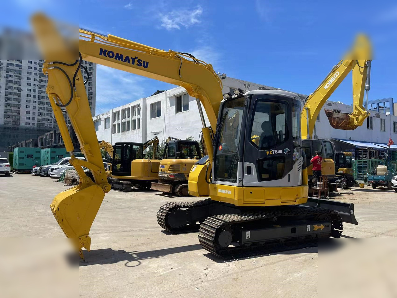 KOMATSU PC78US-6 - Vikšrinis ekskavatorius: foto 1 KOMATSU PC78US-6 - Vikšrinis ekskavatorius: foto 1