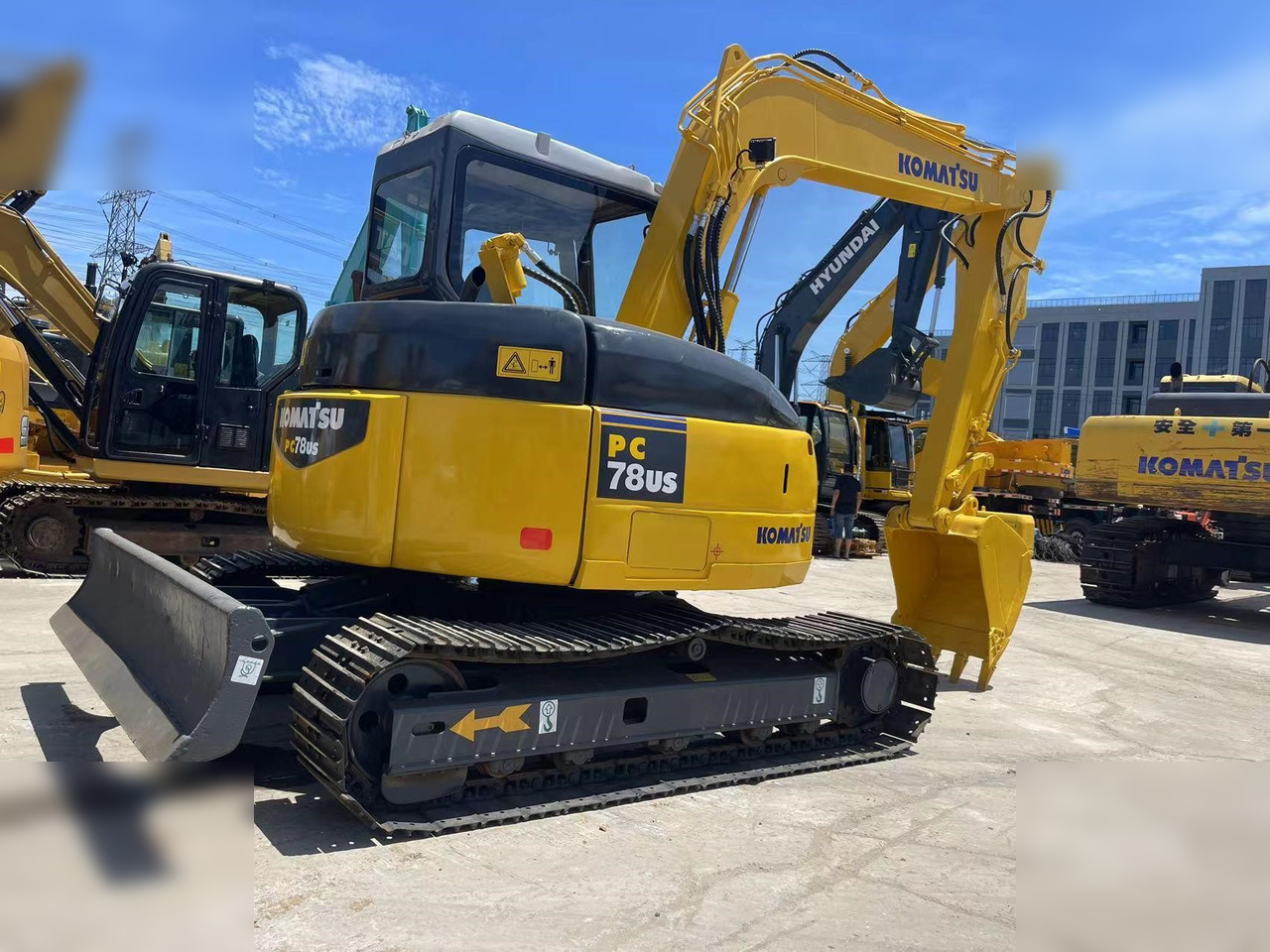 KOMATSU PC78US-6 - Vikšrinis ekskavatorius: foto 2 KOMATSU PC78US-6 - Vikšrinis ekskavatorius: foto 2