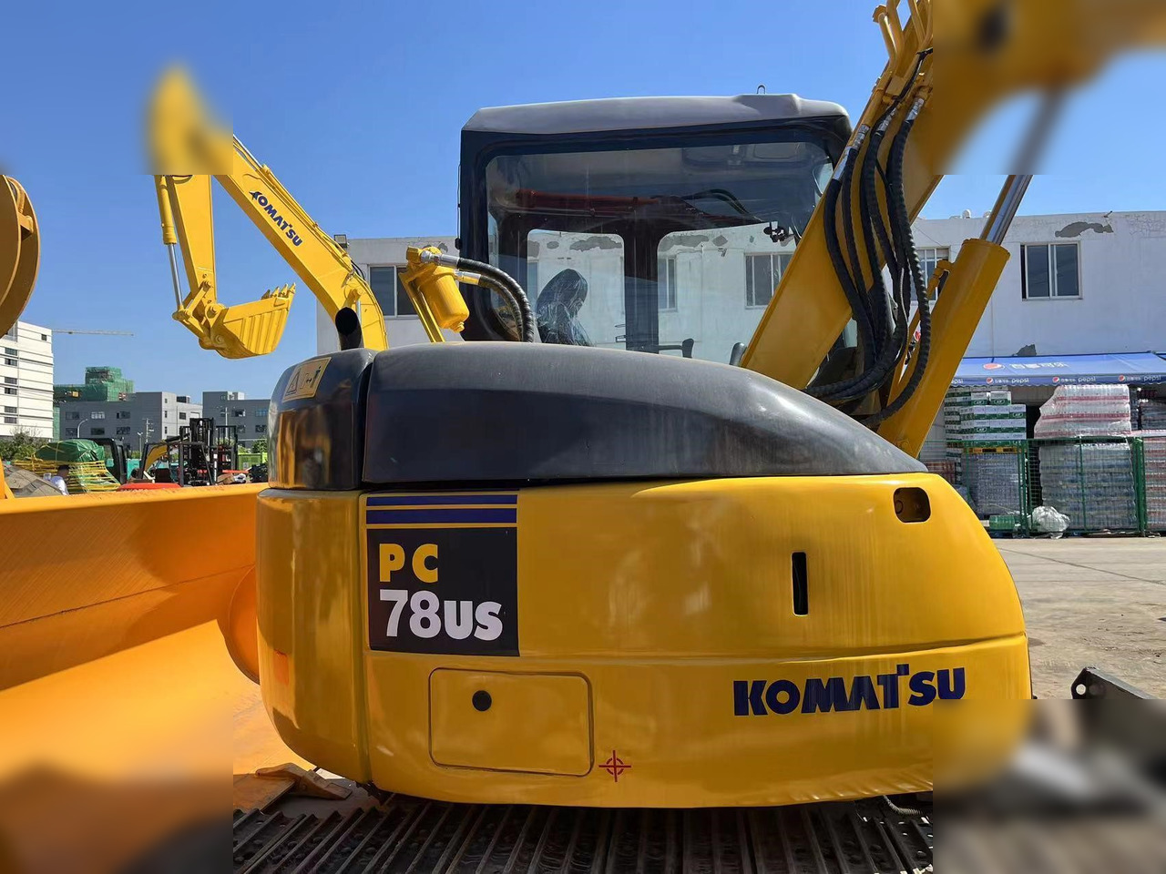 KOMATSU PC78US-6 - Vikšrinis ekskavatorius: foto 4 KOMATSU PC78US-6 - Vikšrinis ekskavatorius: foto 4