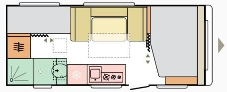 Adria Altea 60Y 552 PK*Fußboden-Temp*Eingangstür Fenst - Prikabinamas namelis: foto 4 Adria Altea 60Y 552 PK*Fußboden-Temp*Eingangstür Fenst - Prikabinamas namelis: foto 4