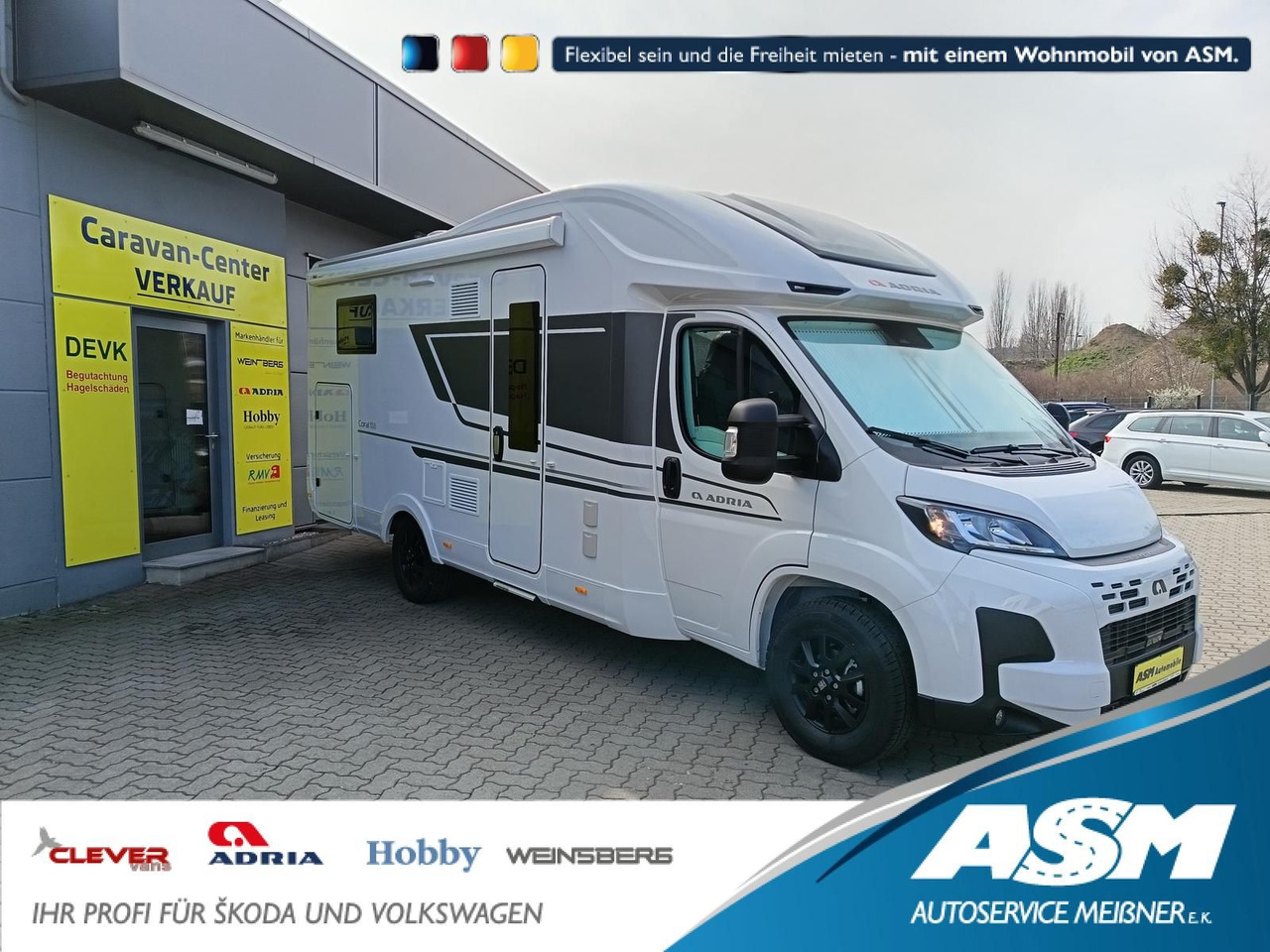 Adria Coral ALL-IN 650 DL*LUFTFEDERUNG HA*SOLAR*SOFORT - Pusiau integruotas kemperis: foto 1 Adria Coral ALL-IN 650 DL*LUFTFEDERUNG HA*SOLAR*SOFORT - Pusiau integruotas kemperis: foto 1