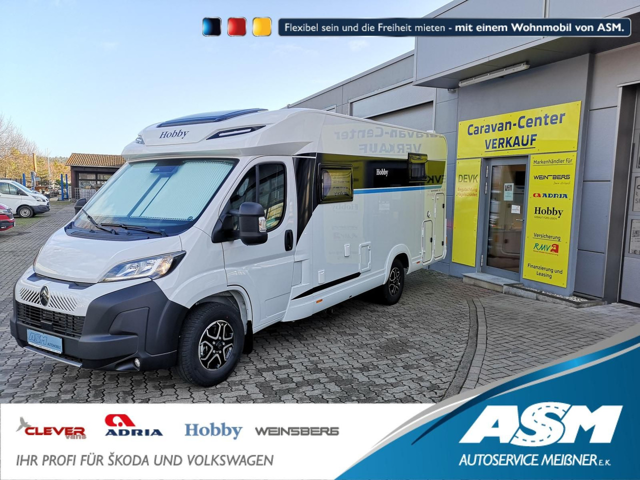 Hobby Ontour C 700 GQ 103 kW*CAMPERNET*LITHIUM*SOFORT* - Pusiau integruotas kemperis: foto 1 Hobby Ontour C 700 GQ 103 kW*CAMPERNET*LITHIUM*SOFORT* - Pusiau integruotas kemperis: foto 1