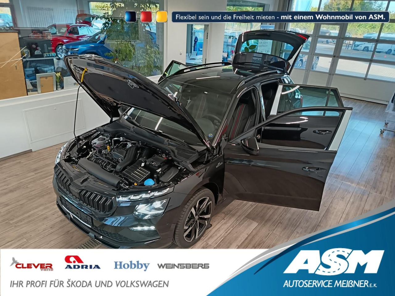 Skoda Kamiq Monte Carlo 1,5 TSI DSG*AHK*PANO*LED*ACC* - Visureigis: foto 1 Skoda Kamiq Monte Carlo 1,5 TSI DSG*AHK*PANO*LED*ACC* - Visureigis: foto 1