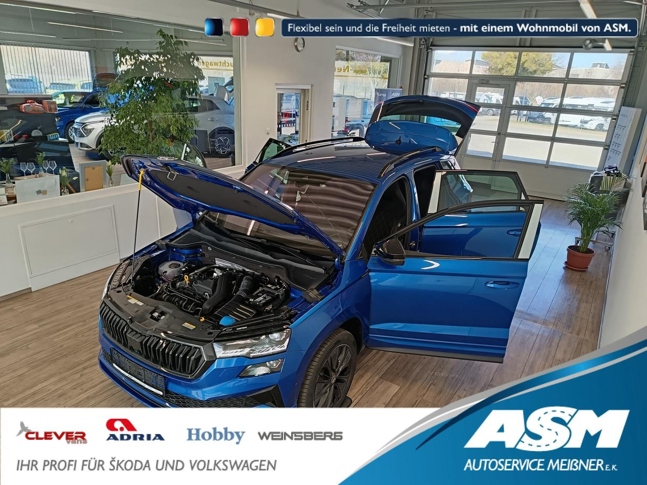 Skoda Karoq Sportline 1,5TSI DSG*AHK*360°*5J.GARANTIE* - Visureigis: foto 1 Skoda Karoq Sportline 1,5TSI DSG*AHK*360°*5J.GARANTIE* - Visureigis: foto 1