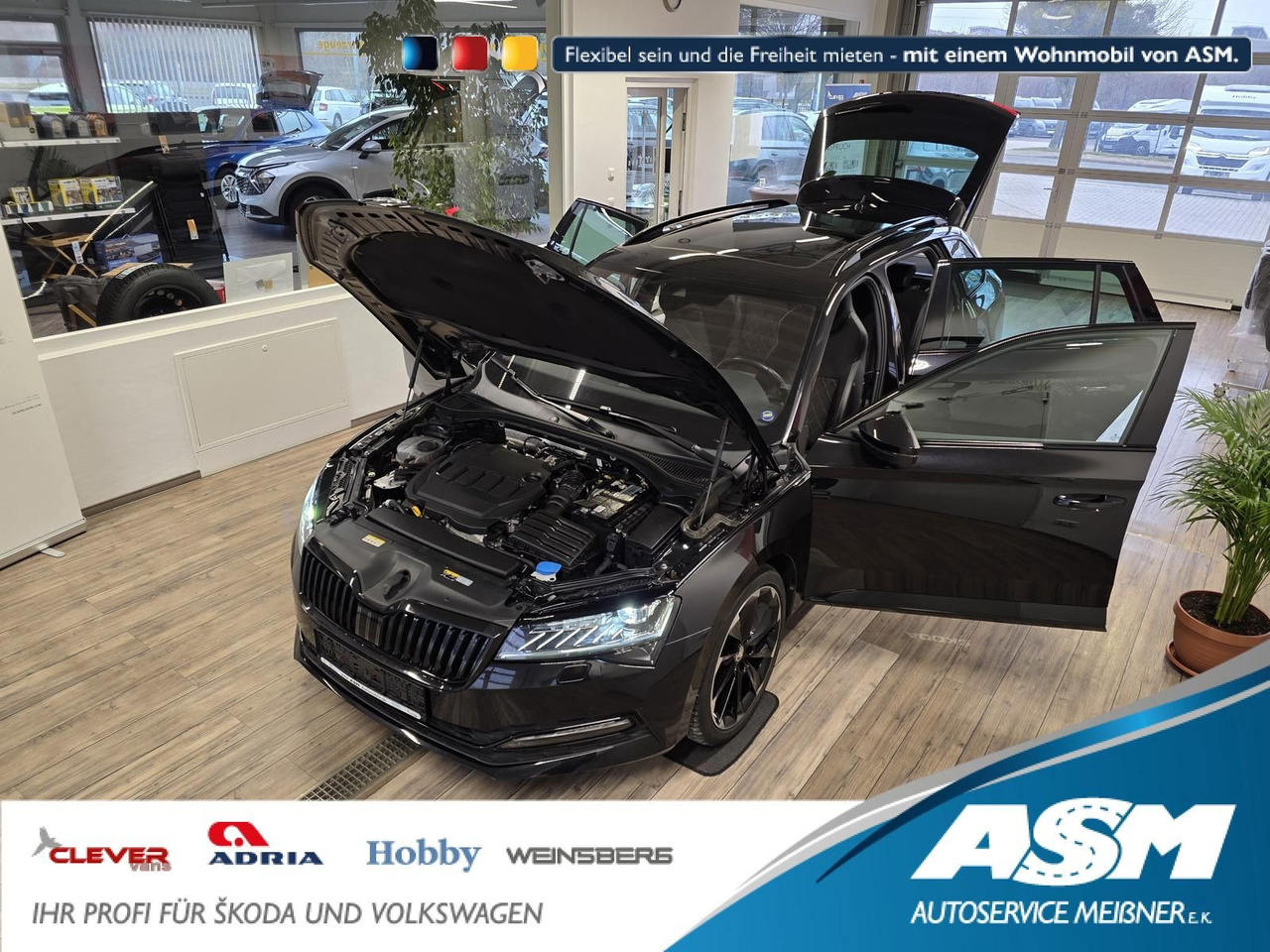 Skoda Superb Combi Sportline 2,0 TDI 4x4*PSD*360°*AHK* - Lengvasis automobilis: foto 1 Skoda Superb Combi Sportline 2,0 TDI 4x4*PSD*360°*AHK* - Lengvasis automobilis: foto 1