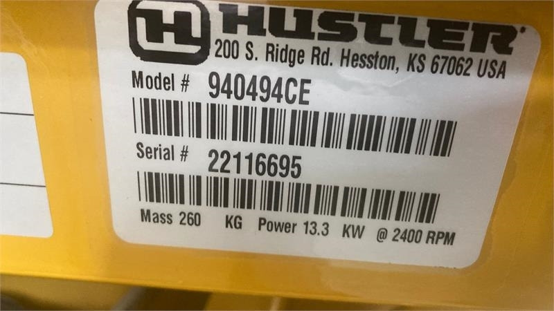 Hustler Raptor X 42 - Vejapjovė: foto 5 Hustler Raptor X 42 - Vejapjovė: foto 5