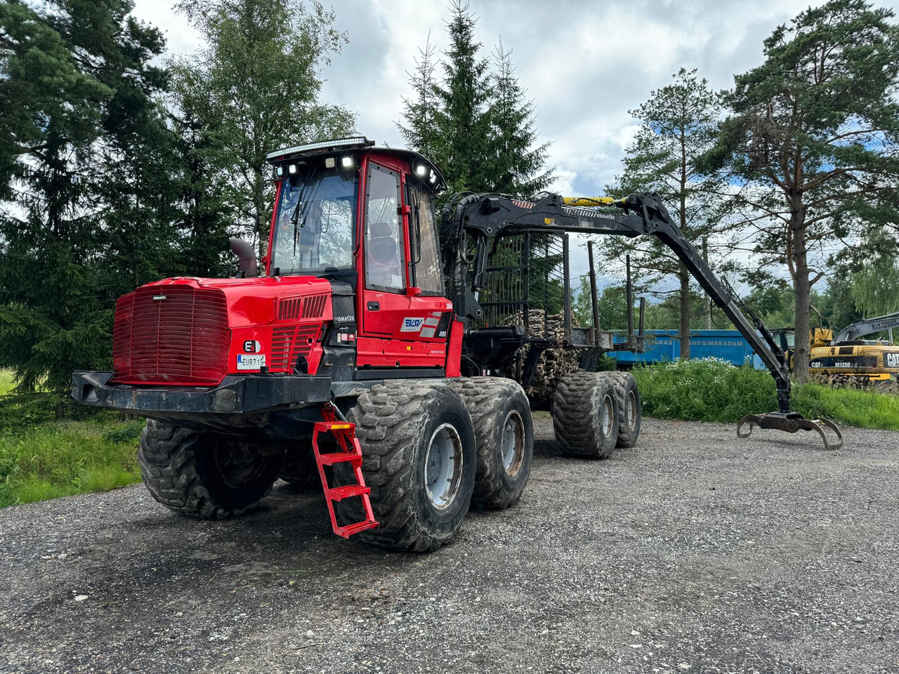 KOMATSU 895 - Forvarderis: foto 2 KOMATSU 895 - Forvarderis: foto 2
