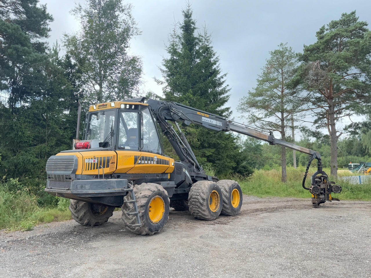 Ponsse Beaver - Harvesteris: foto 1 Ponsse Beaver - Harvesteris: foto 1