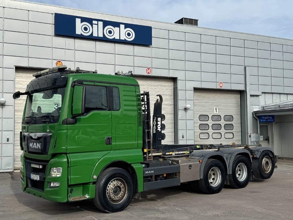 MAN TGX 35.480 8x4-4 Lastväxlare  - Hook-lift sunkvežimis: foto 1 MAN TGX 35.480 8x4-4 Lastväxlare  - Hook-lift sunkvežimis: foto 1