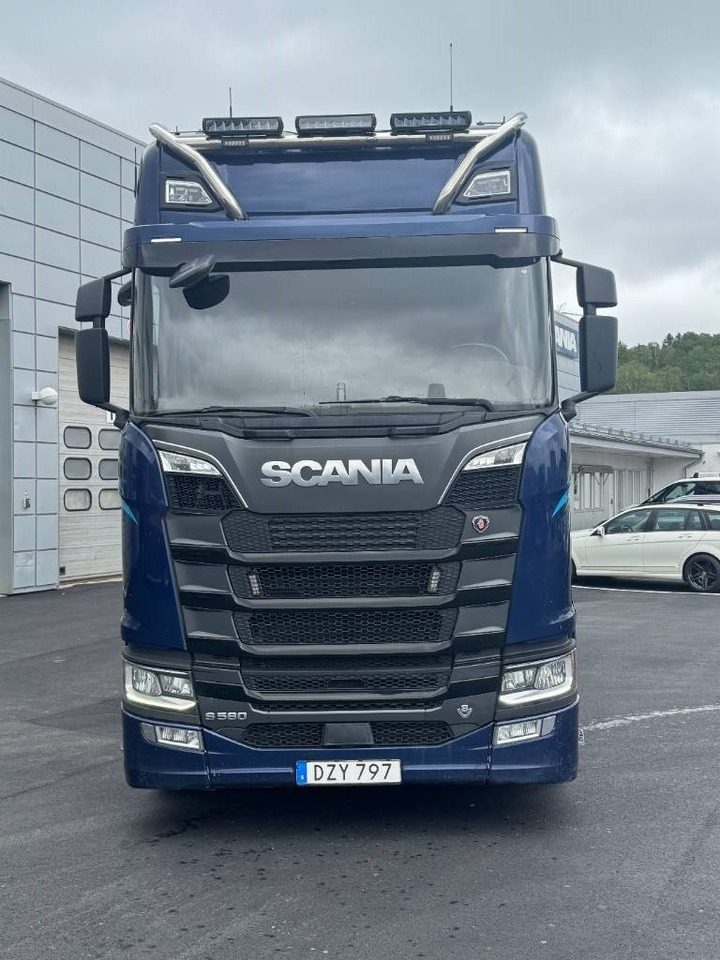Scania S 580 6x2*4 Lastväxlare Hiab ink Flak - Hook-lift sunkvežimis: foto 2 Scania S 580 6x2*4 Lastväxlare Hiab ink Flak - Hook-lift sunkvežimis: foto 2