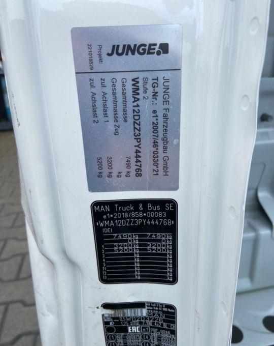 Kabina - Sunkvežimis Kabina MAN TGL nowy model TGL3 2022: foto 8