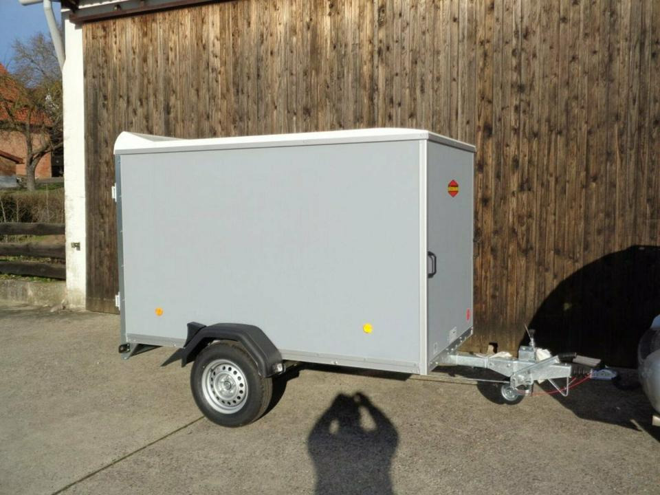 Böckmann KT 2513/135 PKW-Anhänger Koffer 1,35to. 100 km/h - Automobilinė priekaba: foto 1 Böckmann KT 2513/135 PKW-Anhänger Koffer 1,35to. 100 km/h - Automobilinė priekaba: foto 1