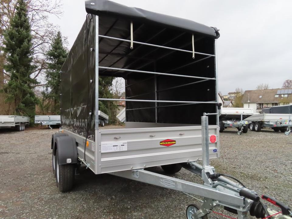 Tentinė priekaba Böckmann,PKW Anhänger, 2,7 to. Plane u. Spriegel, 100 km/h: foto 8 Tentinė priekaba Böckmann,PKW Anhänger, 2,7 to. Plane u. Spriegel, 100 km/h: foto 8